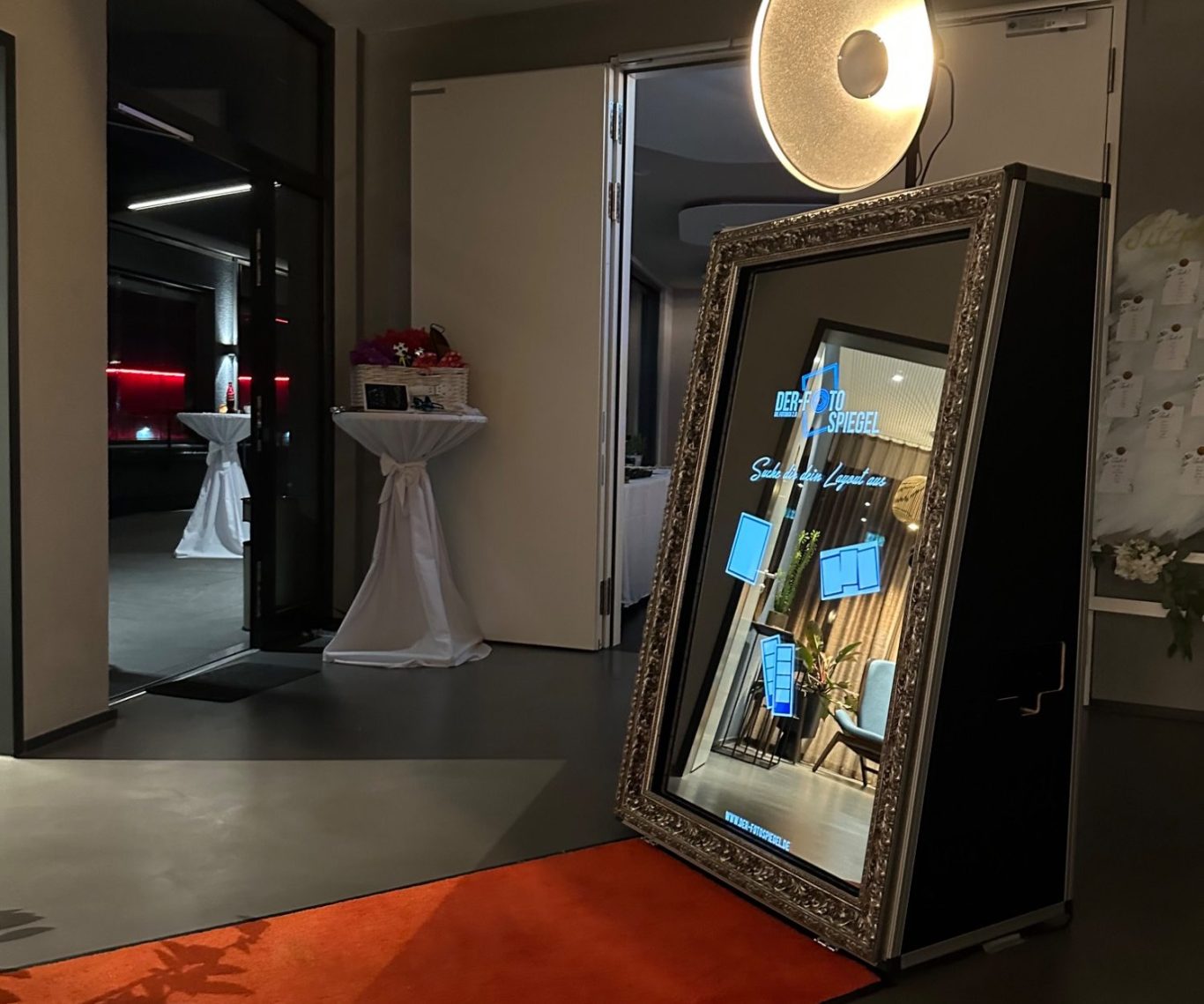 Fotospiegel auf exklusivem Event  