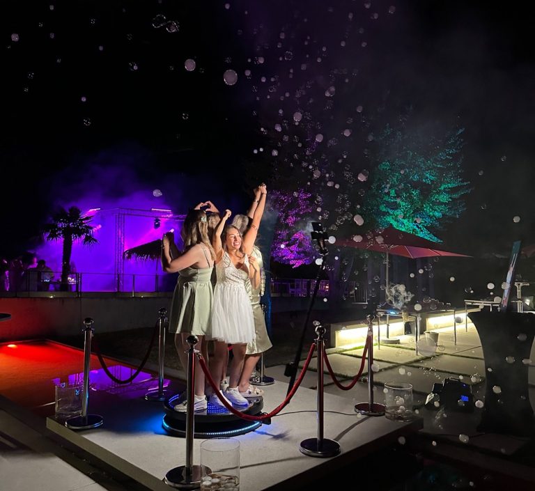 360 Grad Spinner auf einem Event in einer Tanzschule 360 Grad Spinner Moments and More